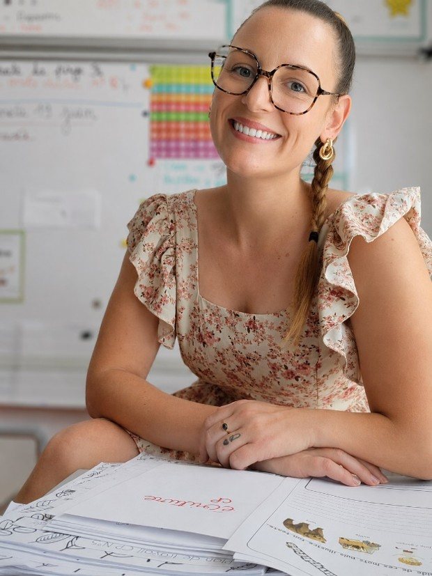 Céline Mouton, enseignante donnant des cours particuliers de français et de mathématiques à Troyes
